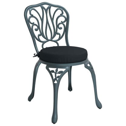 vidaXL 4-Piece Seat Cushions SOEST 4 pcs 100% Polyester Dark Blue