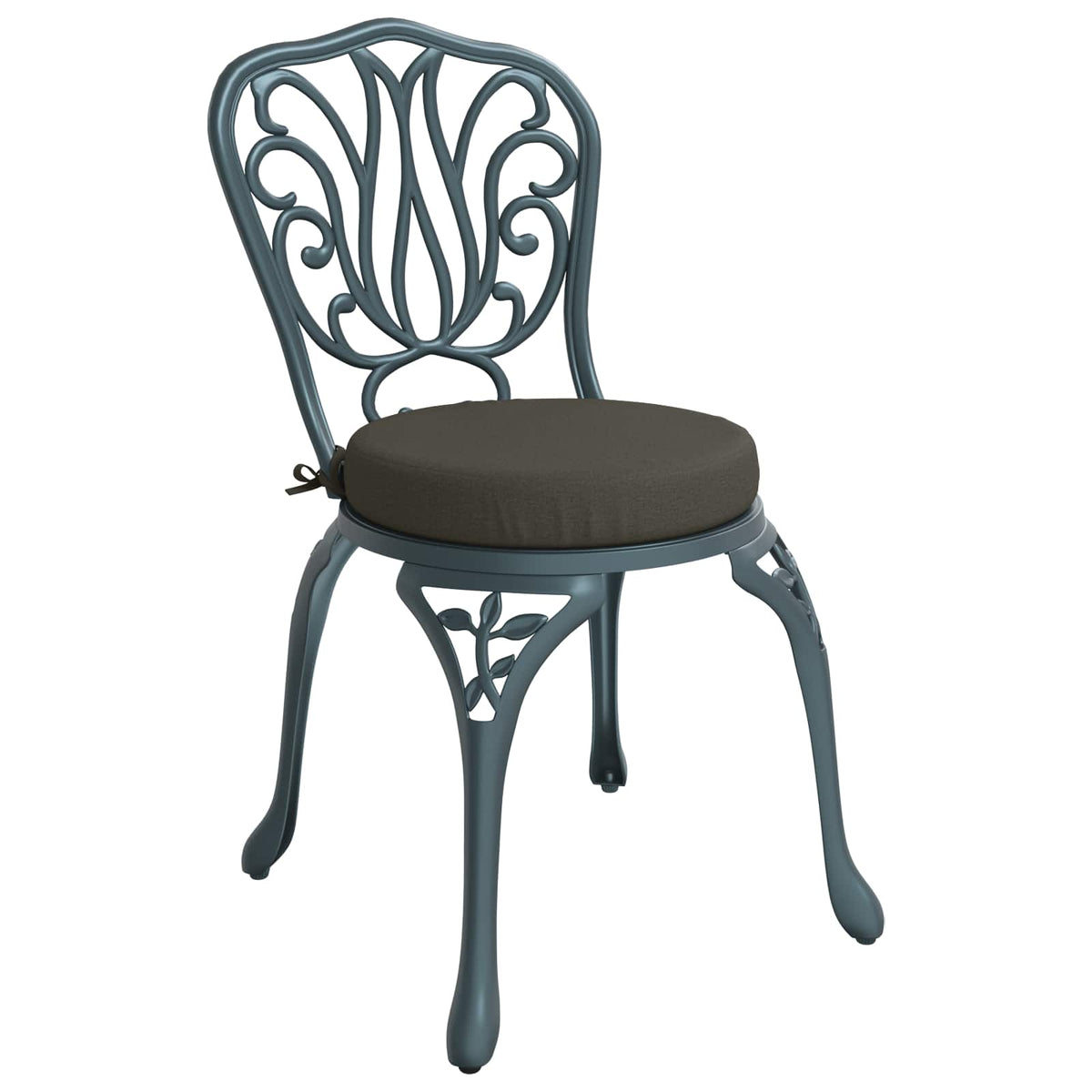 vidaXL 4-Piece Seat Cushions SOEST 4 pcs 100% Polyester Anthracite
