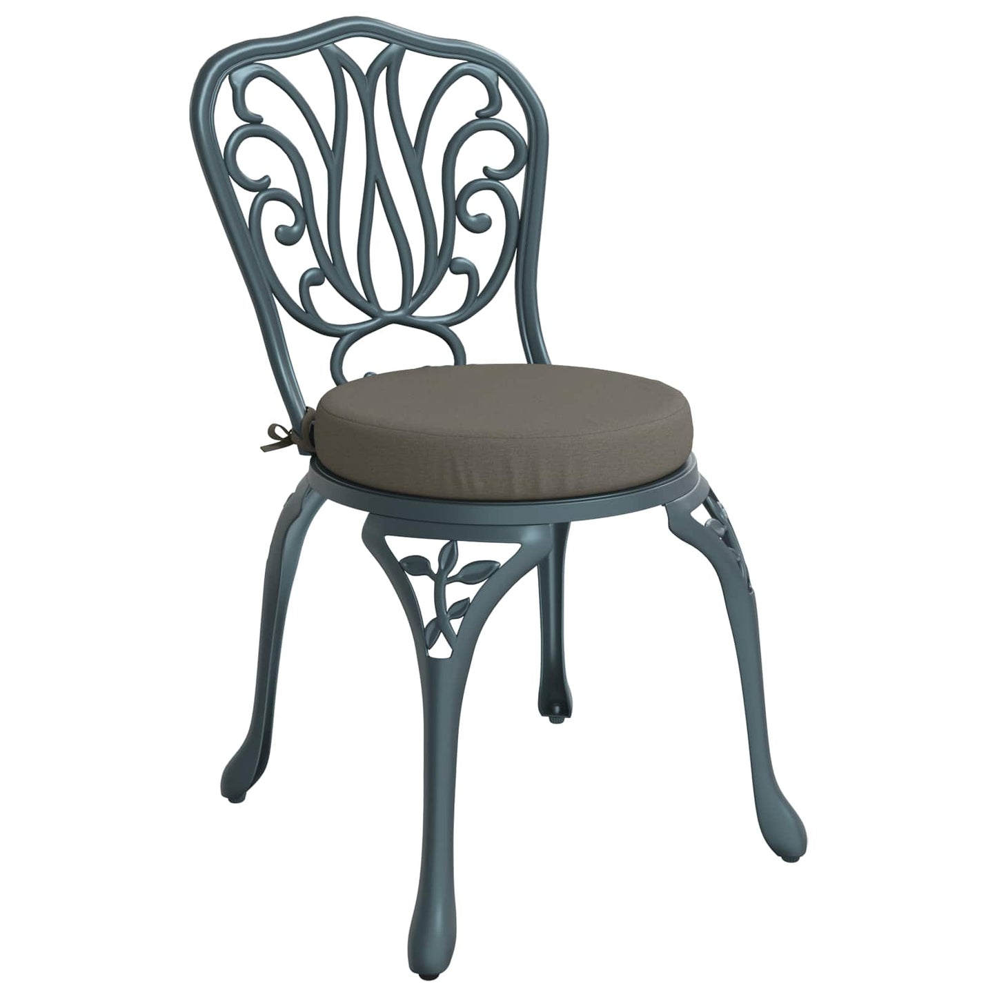 vidaXL 4-Piece Seat Cushions SOEST 4 pcs 100% Polyester Grey
