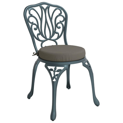 vidaXL 4-Piece Seat Cushions SOEST 4 pcs 100% Polyester Grey