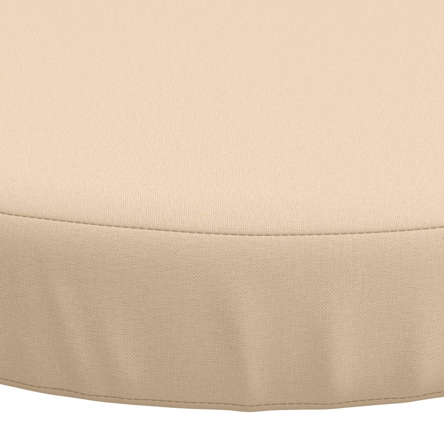 vidaXL 4-Piece Seat Cushions SOEST 4 pcs 100% Polyester Cream
