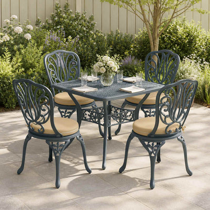 vidaXL 4-Piece Seat Cushions SOEST 4 pcs 100% Polyester Beige