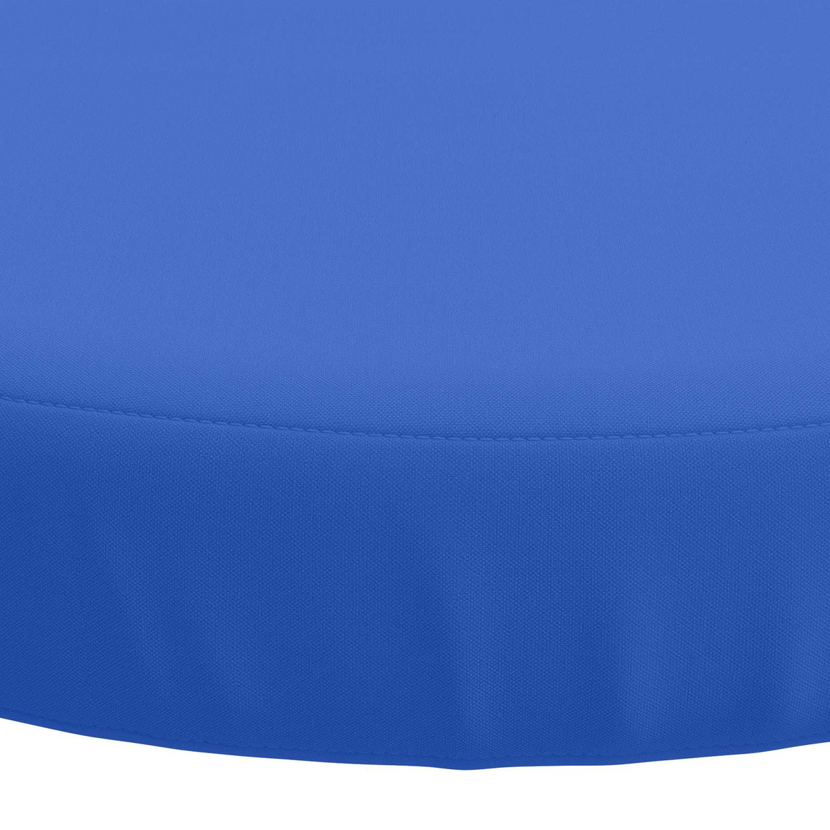 vidaXL Seat Cushions SOEST 4 pcs 100% Polyester Royal Blue Ø 40 x 7 cm