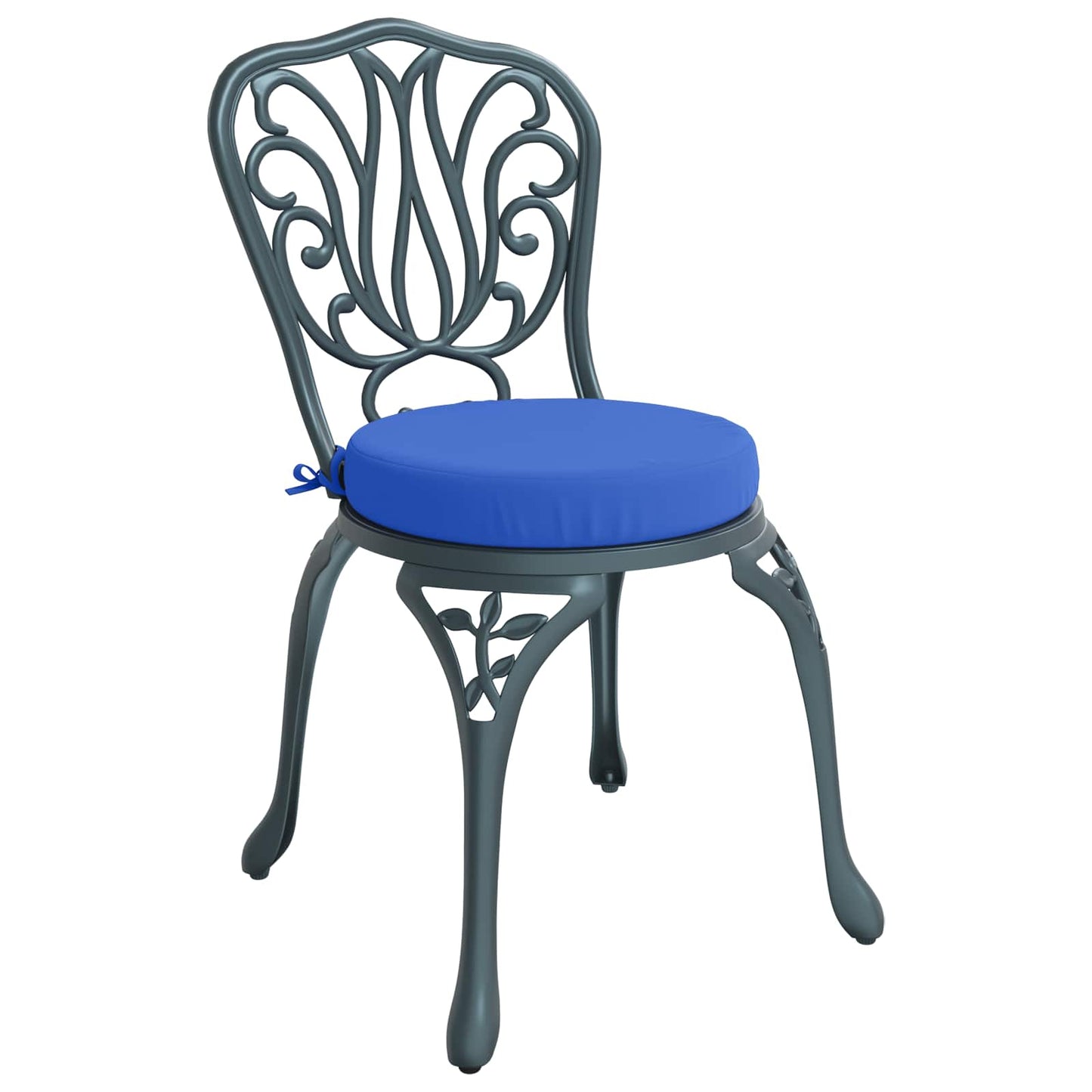 vidaXL 4-Piece Seat Cushions SOEST 4 pcs 100% Polyester Royal Blue