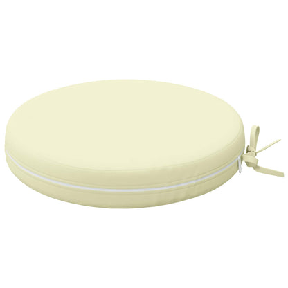 vidaXL 4-Piece Seat Cushions SOEST 4 pcs 100% Polyester Cream