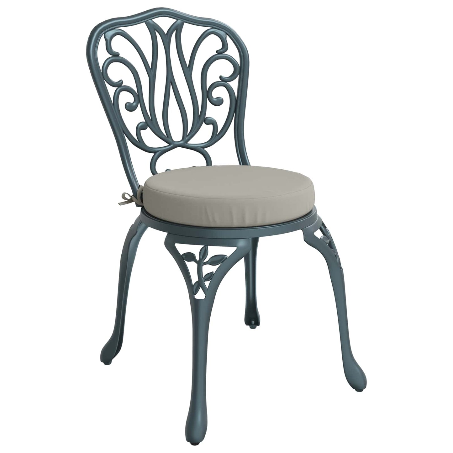 vidaXL 4-Piece Seat Cushions SOEST 4 pcs 100% Polyester Grey