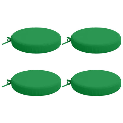 vidaXL 4-Piece Seat Cushions SOEST 4 pcs 100% Polyester Green
