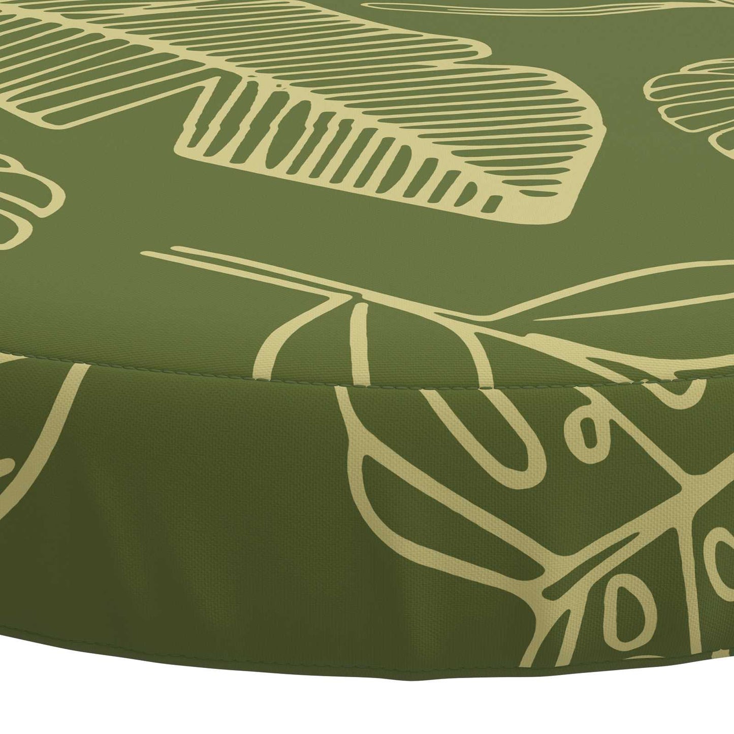 vidaXL 4-Piece Seat Cushions SOEST 4 pcs 100% Polyester Leaf Design