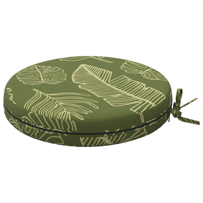 vidaXL 4-Piece Seat Cushions SOEST 4 pcs 100% Polyester Leaf Design
