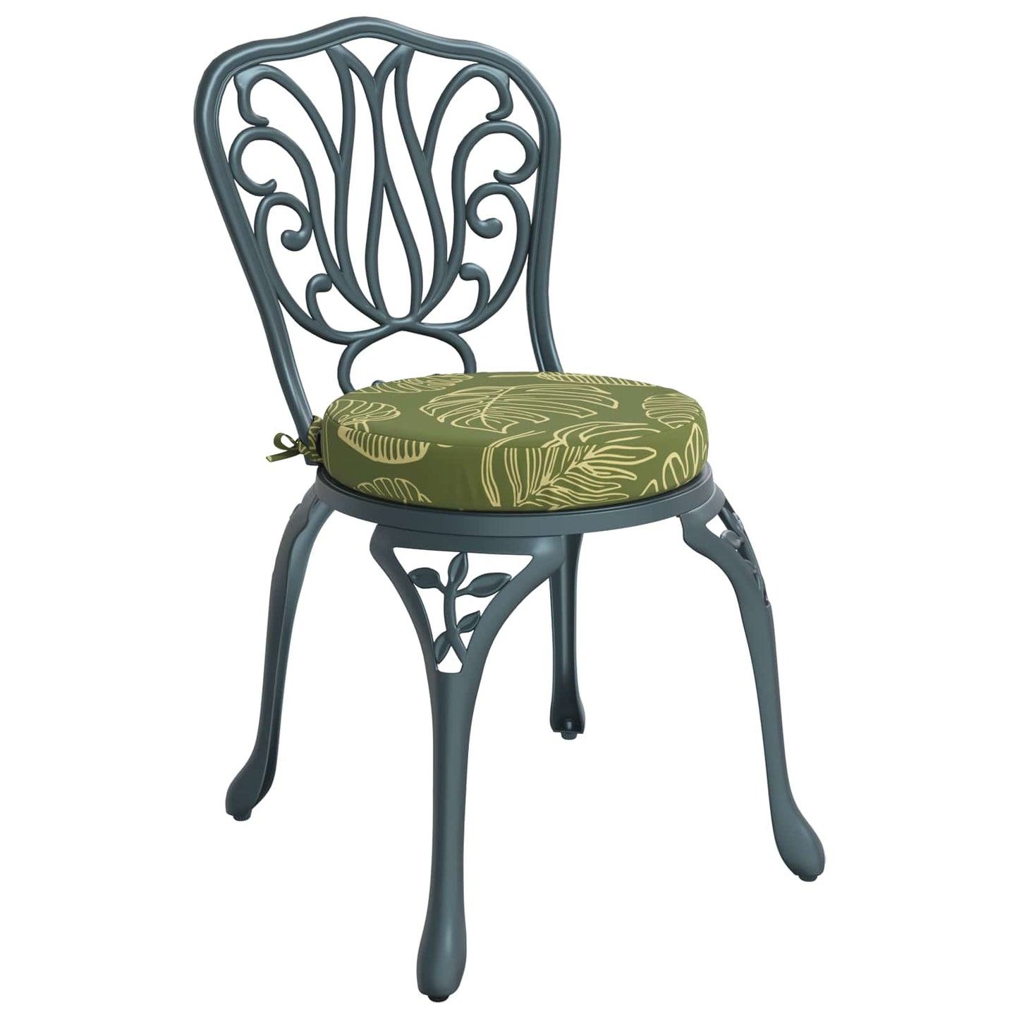 vidaXL 4-Piece Seat Cushions SOEST 4 pcs 100% Polyester Leaf Design