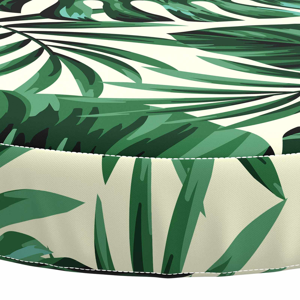 vidaXL 4-Piece Seat Cushions SOEST 4 pcs 100% Polyester Leaf Pattern