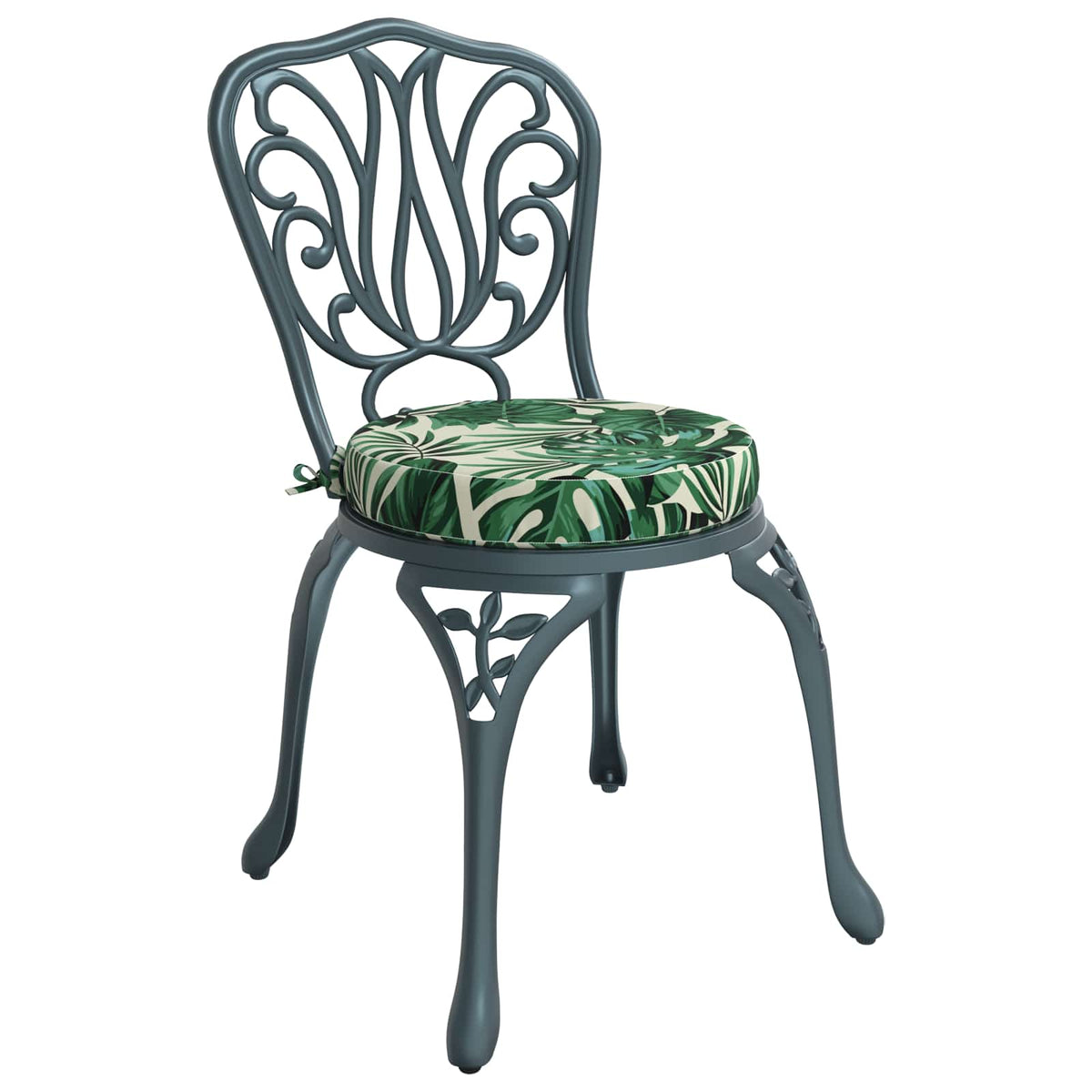 vidaXL 4-Piece Seat Cushions SOEST 4 pcs 100% Polyester Leaf Pattern