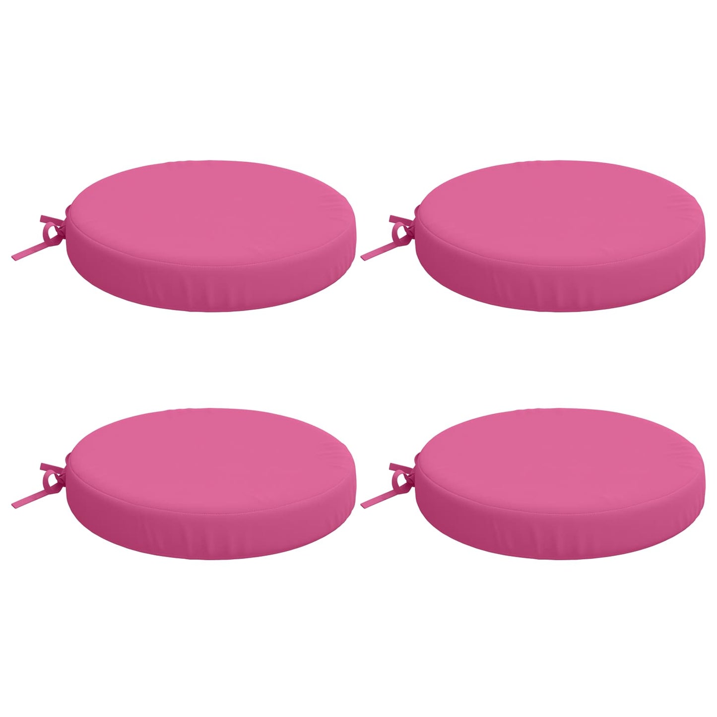 vidaXL 4-Piece Seat Cushions SOEST 4 pcs 100% Polyester Pink