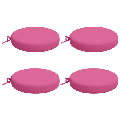 vidaXL 4-Piece Seat Cushions SOEST 4 pcs 100% Polyester Pink