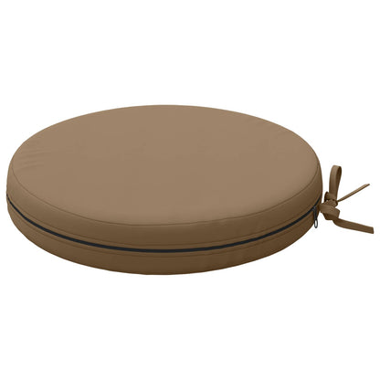 vidaXL 4-Piece Seat Cushions SOEST 4 pcs 100% Polyester Taupe