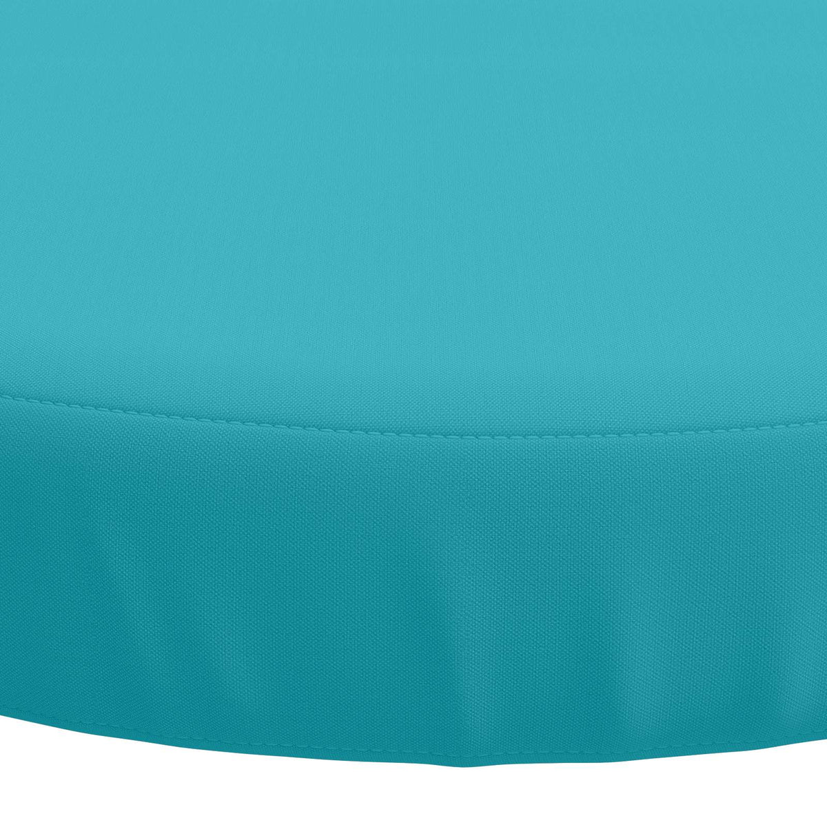 vidaXL Seat Cushions SOEST 4 pcs 100% Polyester Turquoise Ø 40 x 7 cm