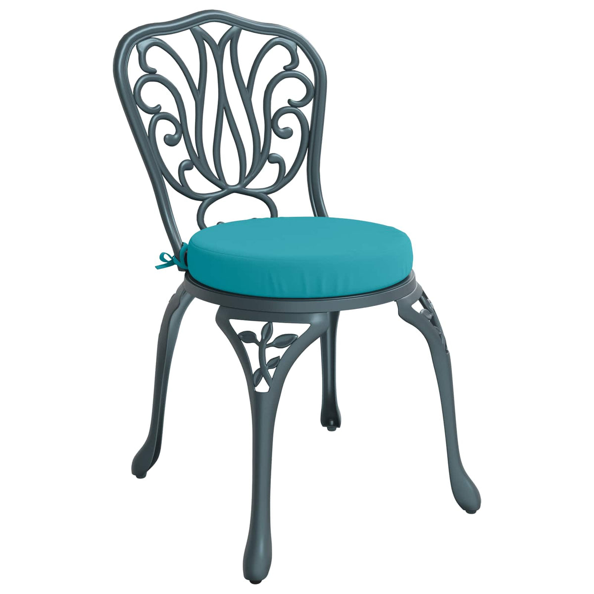 vidaXL 4-Piece Seat Cushions SOEST 4 pcs 100% Polyester Turquoise