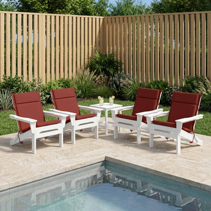 vidaXL 6-Piece High Back Chair Cushions GEMERT 6 pcs 100% Polyester