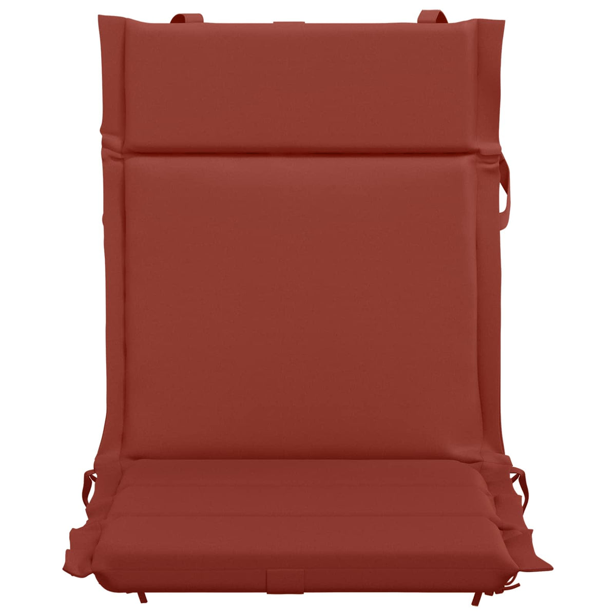 vidaXL Low Back Chair Cushion GEMERT 6 pcs 100% Polyester Red