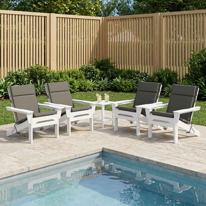 vidaXL 6-Piece High Back Chair Cushions GEMERT 6 pcs 100% Polyester