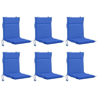 vidaXL 6-Piece High Back Chair Cushions GEMERT 6 pcs 100% Polyester
