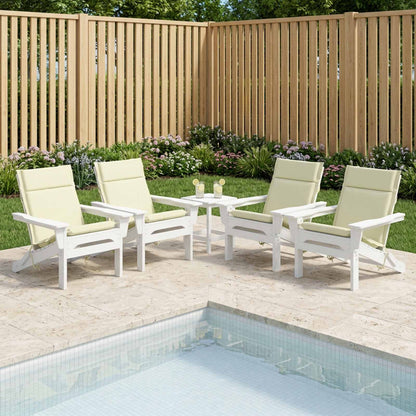 vidaXL 6-Piece High Back Chair Cushions GEMERT 6 pcs 100% Polyester