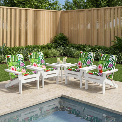 vidaXL 6-Piece High Back Chair Cushions GEMERT 6 pcs 100% Polyester