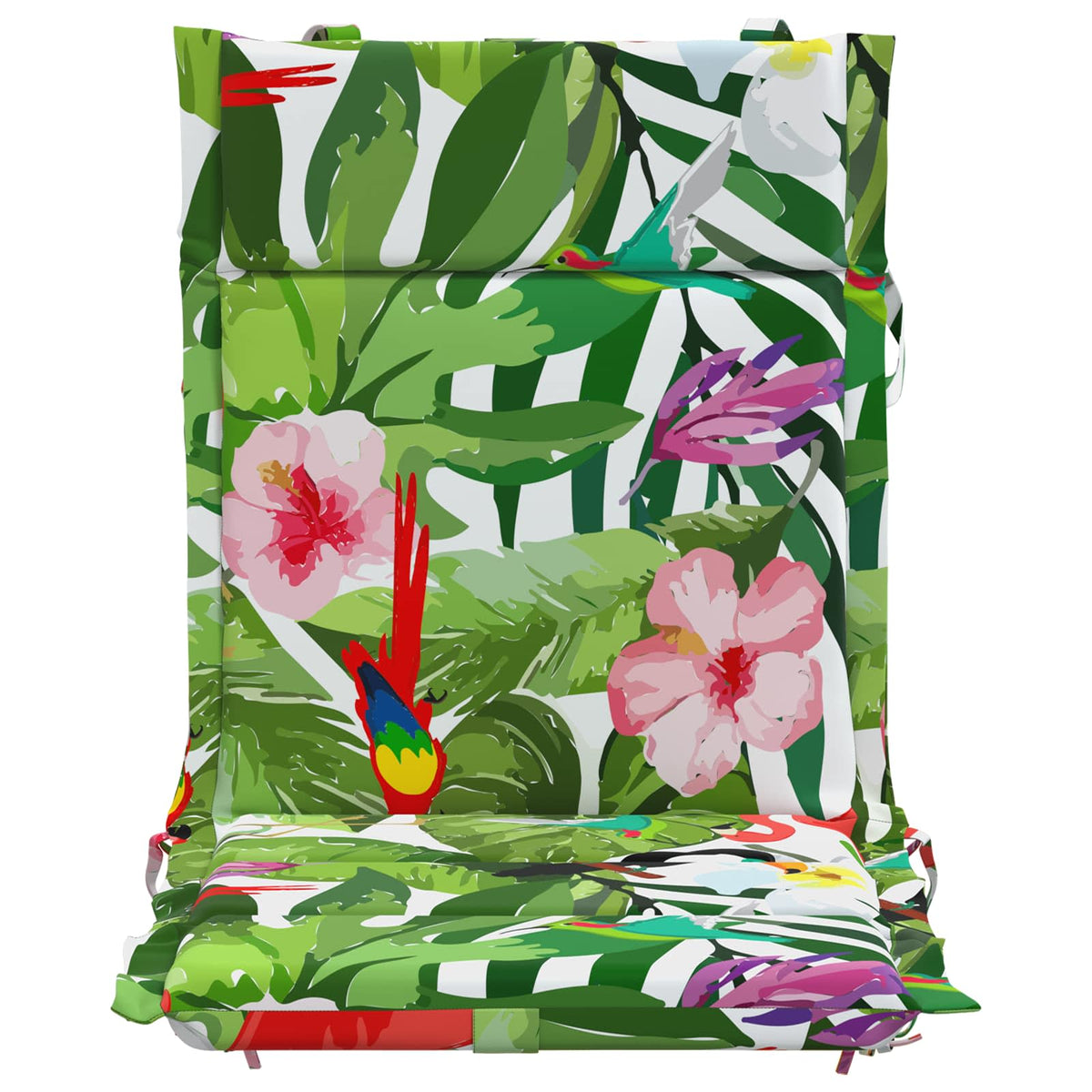 vidaXL 6-Piece High Back Chair Cushions GEMERT 6 pcs 100% Polyester