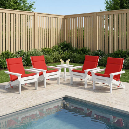 vidaXL 6-Piece High Back Chair Cushions GEMERT 6 pcs 100% Polyester
