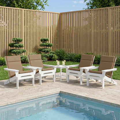 vidaXL 6-Piece High Back Chair Cushions GEMERT 6 pcs 100% Polyester