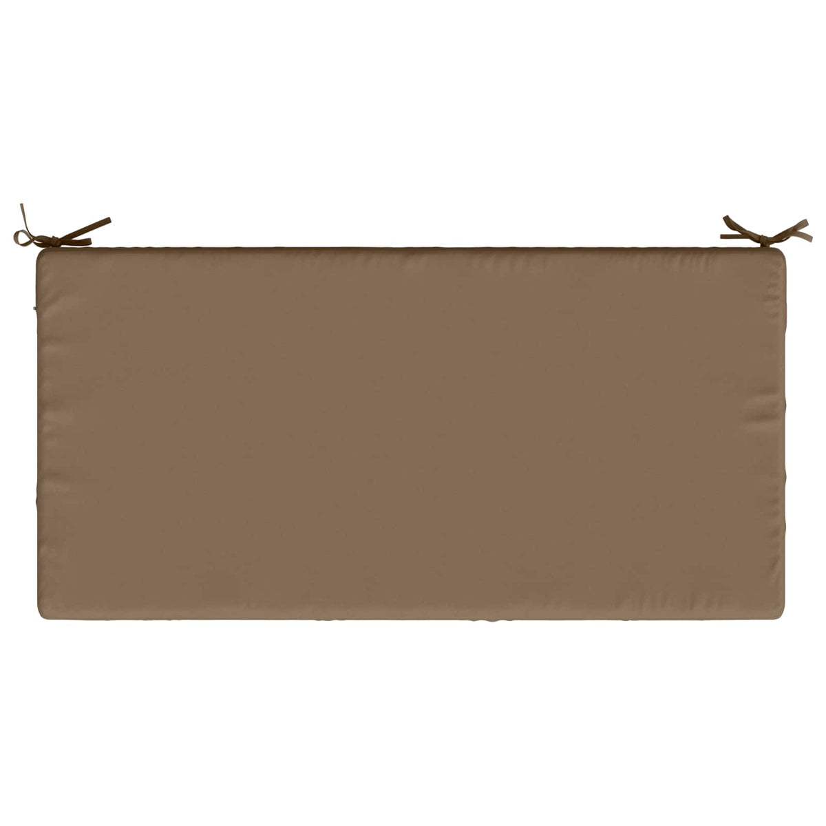 vidaXL Seat Cushion SOEST 100% Polyester Taupe 120 x 60 x 15 cm