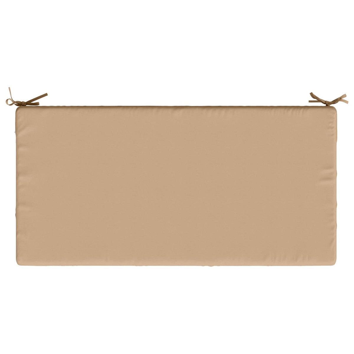 vidaXL Seat Cushion SOEST 100% Polyester Sand 120 x 60 x 15 cm
