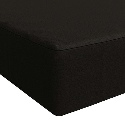 vidaXL Seat Cushion SOEST 100% Polyester Black 120 x 60 x 15 cm
