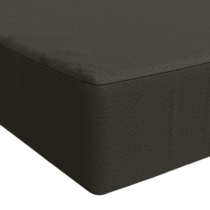 vidaXL Seat Cushion SOEST 100% Polyester Anthracite 120 x 60 x 15 cm