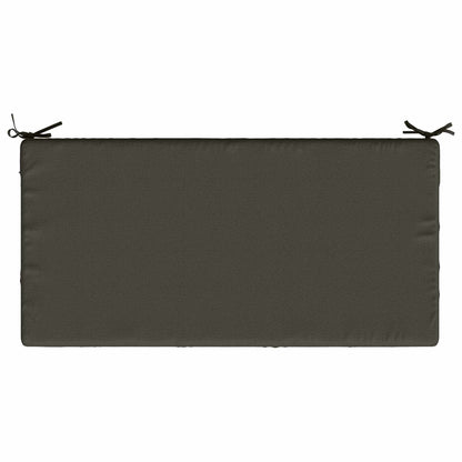 vidaXL Seat Cushion SOEST 100% Polyester Anthracite 120 x 60 x 15 cm