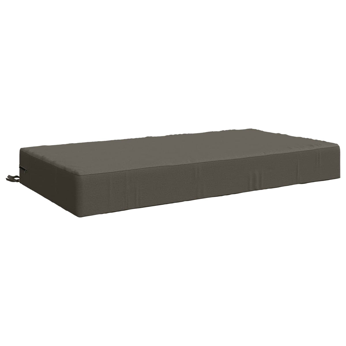 vidaXL Seat Cushion SOEST 100% Polyester Grey 120 x 60 x 15 cm