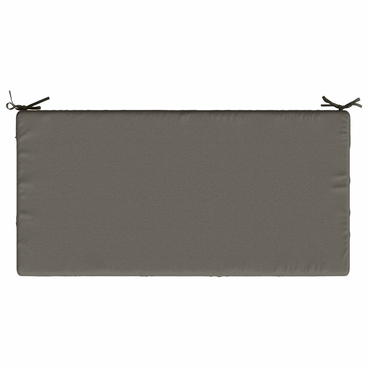 vidaXL Seat Cushion SOEST 100% Polyester Grey 120 x 60 x 15 cm