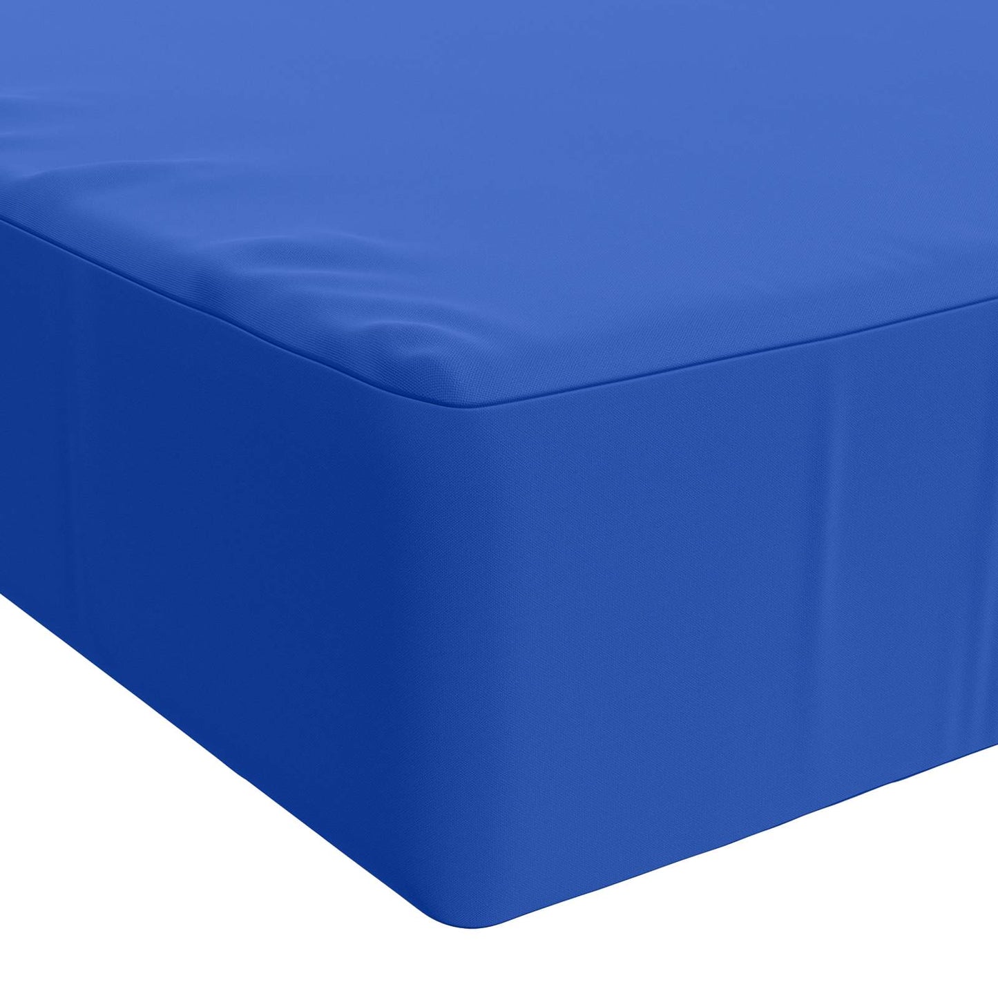 vidaXL Seat Cushion SOEST 100% Polyester Royal blue 120 x 60 x 15 cm