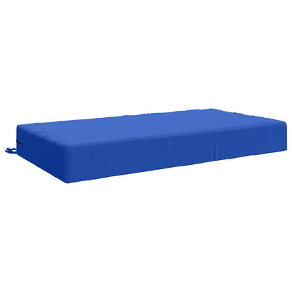 vidaXL Seat Cushion SOEST 100% Polyester Royal blue 120 x 60 x 15 cm