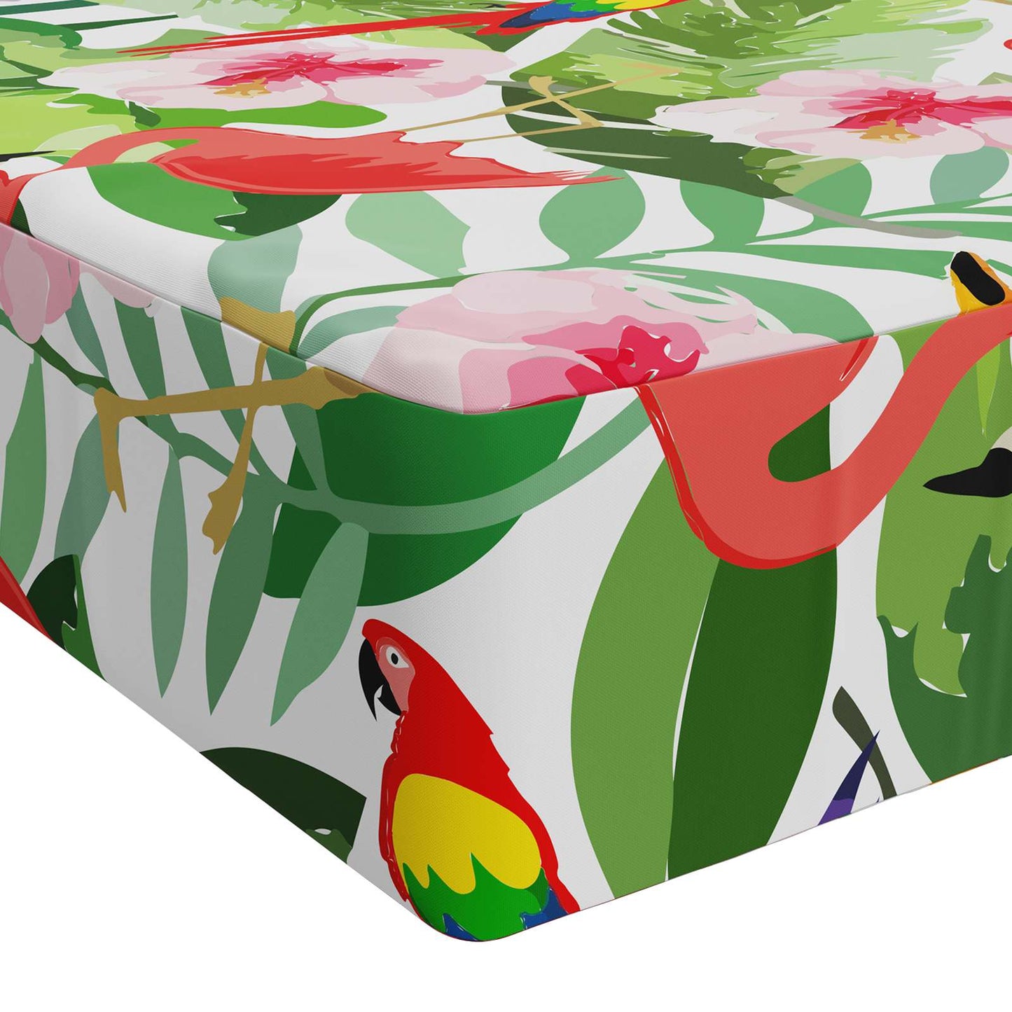 vidaXL Seat Cushion SOEST 100% Polyester Multicolour 120 x 60 x 15 cm