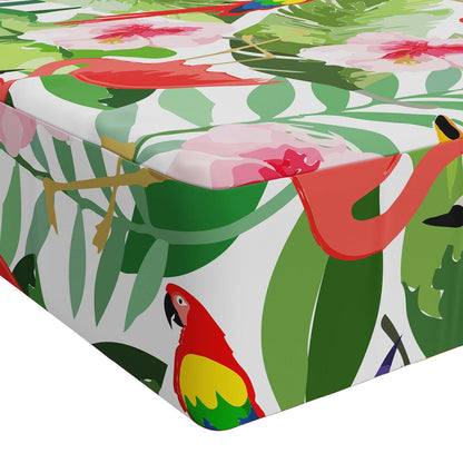 vidaXL Seat Cushion SOEST 100% Polyester Multicolour 120 x 60 x 15 cm
