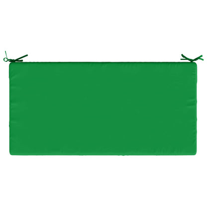 vidaXL Seat Cushion SOEST 100% Polyester Green 120 x 60 x 15 cm