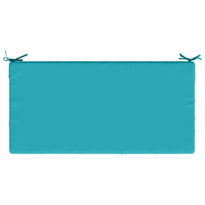vidaXL Seat Cushion SOEST 100% Polyester Turquoise 120 x 60 x 15 cm