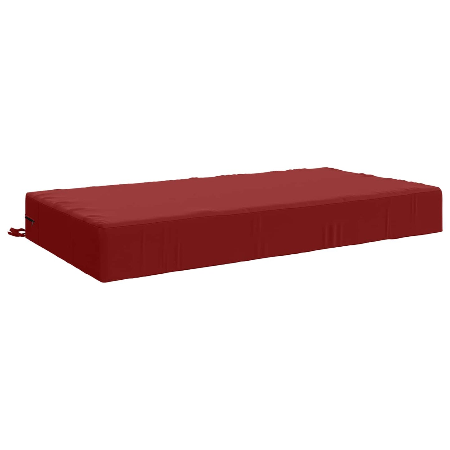 vidaXL Seat Cushion SOEST 100% Polyester Wine red 120 x 60 x 15 cm