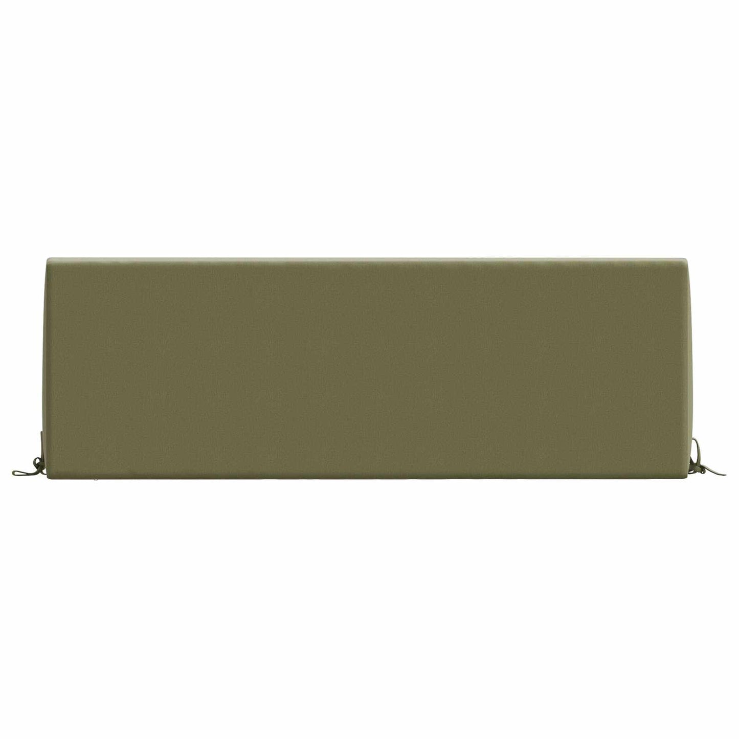 vidaXL Back cushion SOEST 100% Polyester Olive green 120 x 20 x 40 cm
