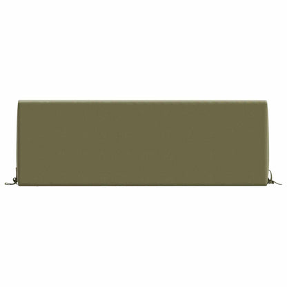 vidaXL Back cushion SOEST 100% Polyester Olive green 120 x 20 x 40 cm