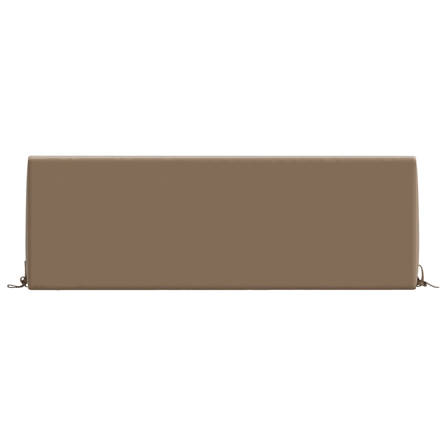 vidaXL Back cushion SOEST 100% Polyester Taupe 120 x 20 x 40 cm