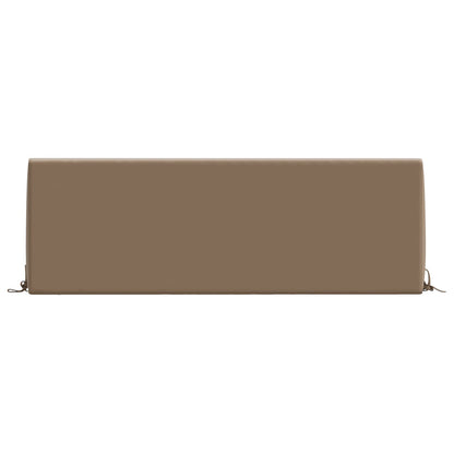 vidaXL Back cushion SOEST 100% Polyester Taupe 120 x 20 x 40 cm