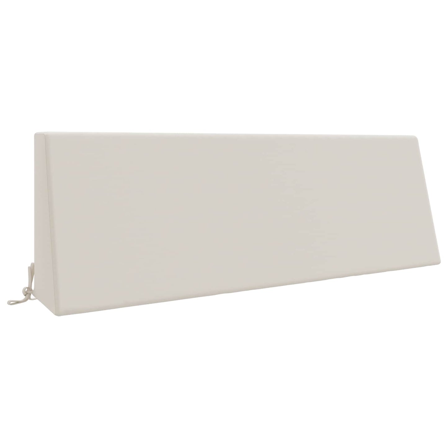 vidaXL Back cushion SOEST 100% Polyester White 120 x 20 x 40 cm