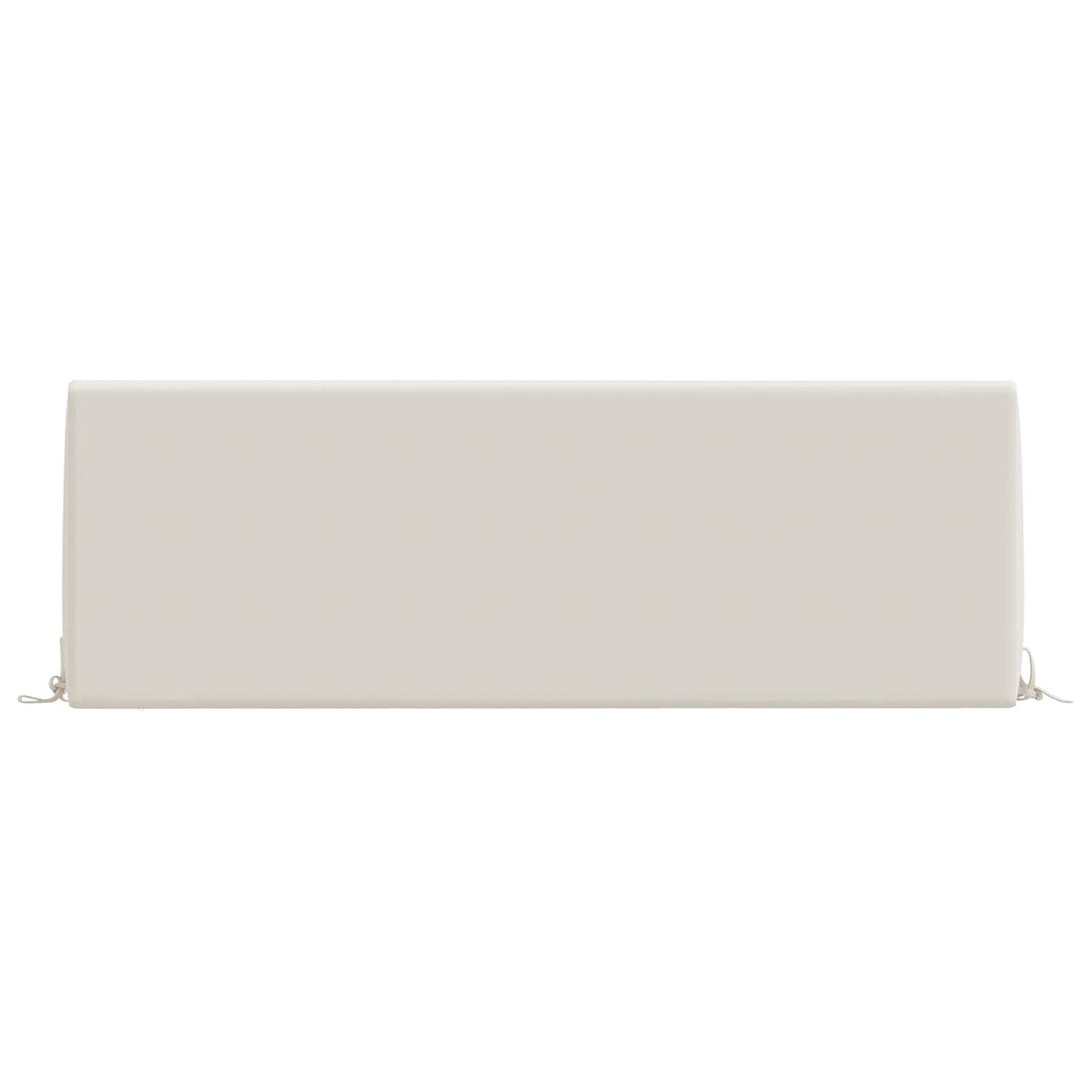 vidaXL Back cushion SOEST 100% Polyester White 120 x 20 x 40 cm